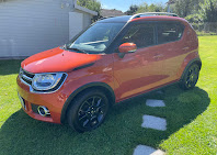 Fahrzeugaufbereitung in Olpe – aufbereiteter Suzuki Ignis in Orange