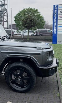 Fahrzeugaufbereitung in Olpe – aufbereitete Mercedes-Benz G-Klasse in Grau